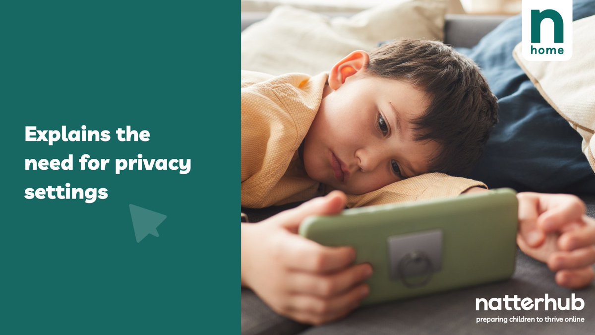 Are your kids familiar with privacy settings? 🔒 Natterhub Home will guide them! Our interactive program teaches about location settings, post visibility, and more. Strengthen their #onlinesafety with a FREE trial 💪 ➡️ ow.ly/3Wmz50OPi1W
#Parenting #Parents @TwinklParents