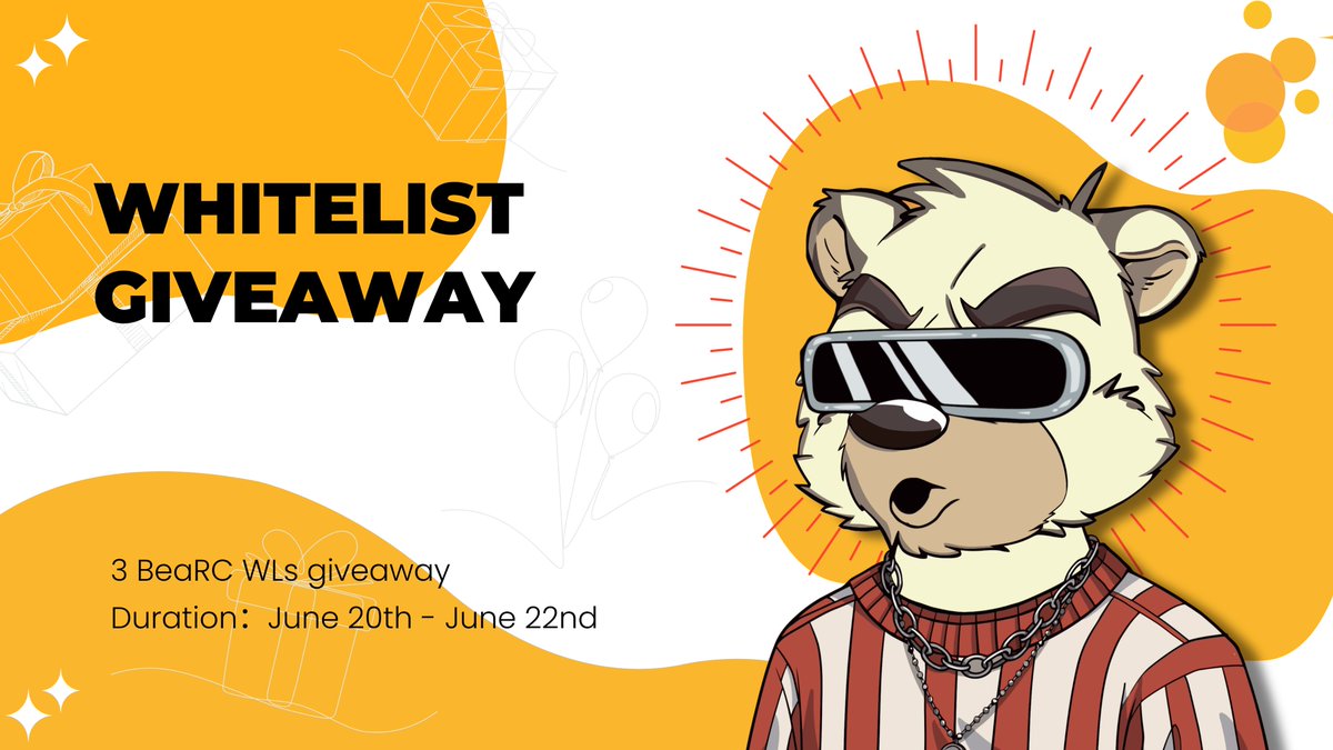 BRC Guide X @BeaRCmember WLs GA

💰 3 BeaRC WLs
Get early access to the 1st upgradable #OrdinalsNFT  

✅Follow @BeaRCOfficial @brc_guide
 🩷 Like & RT

⏰ 48hrs 

Bonus entry: Tag friends in the comments

Good luck! 🐻🚀 #BeaRC #Whitelist #Giveaway