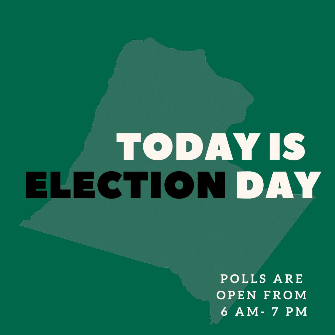 It is Election Day! All voters can vote at their assigned precinct from 6 am- 7 pm. If you are unsure where your assigned precinct is, you can find it by visiting the Citizen's Portal. ow.ly/hKJO50LxjFP

#LoudounVotes