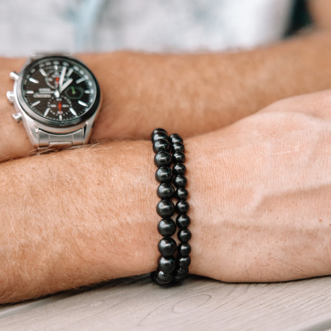 RealRadEnergy's tweet image. Our Shungite Bead Bracelet provide more than just style—they offer a tangible way to safeguard your health and well-being. Discover the natural defense of Shungite and elevate your tech accessories game. #ShungiteProtection #RadiationFree #StylishSafety