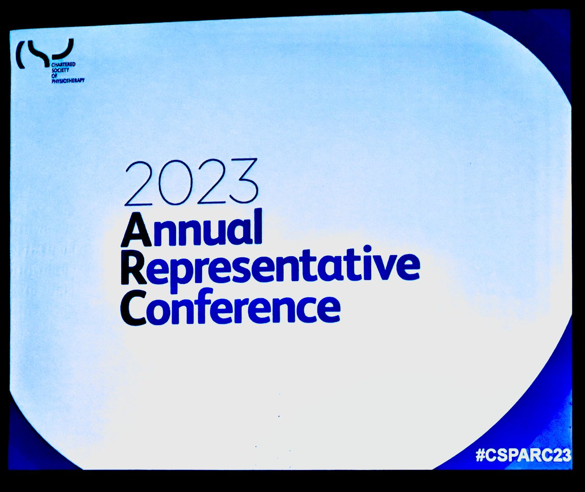 My first ARC attendance today - very much looking forward to listening, voting and learning lots #CSPARC23