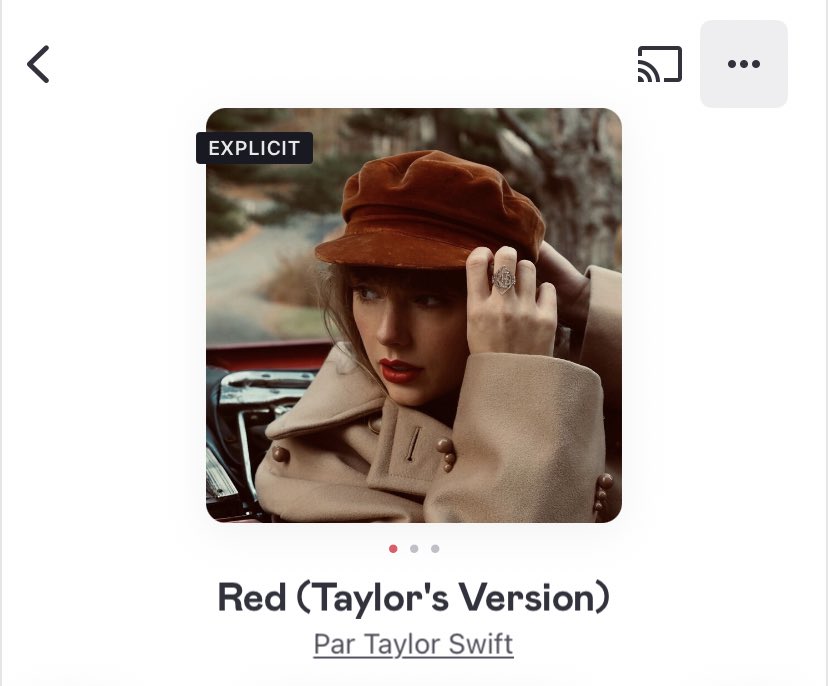 taylor swift a inventé l’automne avec ces 2 albums c’est pas moi qui fait les règles