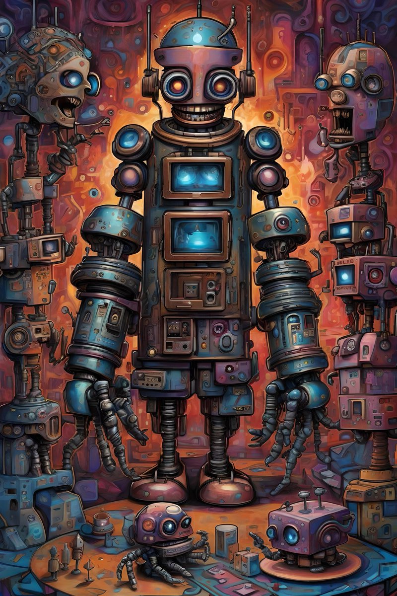 CreativGravity's tweet image. #ThemeoftheDay Robots

Every day a new Theme, Starting today

Feel free to add your own Creations 😉🤖

#ai #aiart #aiartcommunity #aiartwork #aidesign   #aiartdaily #aiartgallery #bluewillow #aiartist #digitalart #art