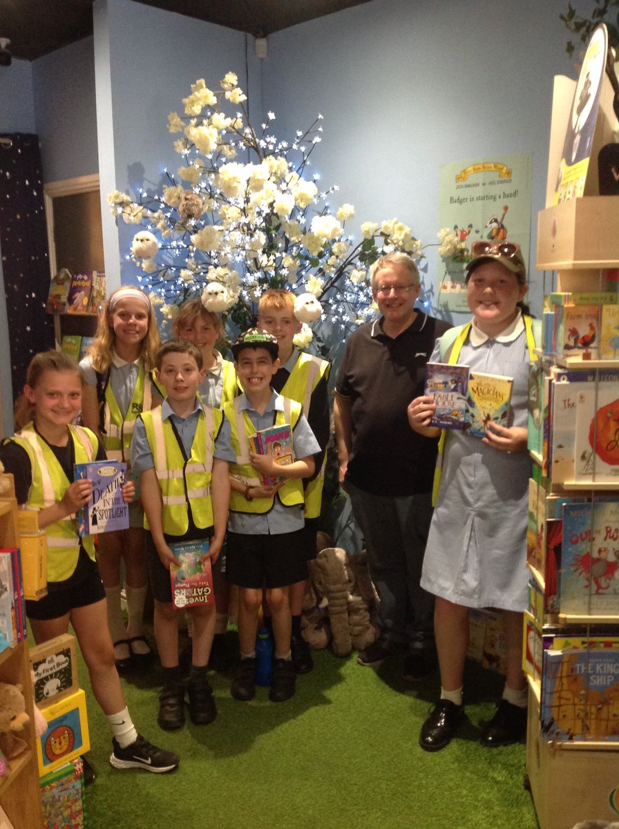 Our Reading Champions are very grateful to our PTA for providing us with book tokens to spend in Wyre Forest Books in Bewdley. The Champions had a wonderful time selecting new books for our school library and trying to manage their budget. #readingeveryday #readingforpleasure