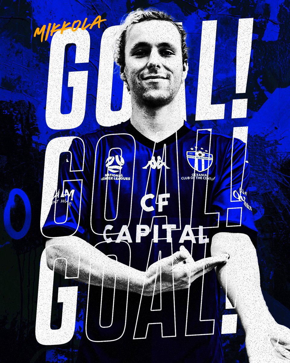 GOALLLLLLLL!!!

Max Mikkola converts from the spot!

🔵 1-0 ⚪️ (6') 
#SMFC #NPLMVIC