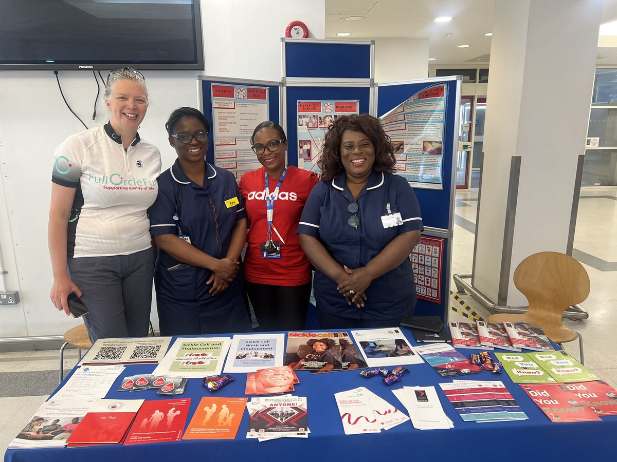 Celebrating #WorldSickleCellDay yesterday, thank you to everyone who joined us and helped to spread the word! @docesr @MedcardDivision @StGeorgesTrust @FullCircleFund