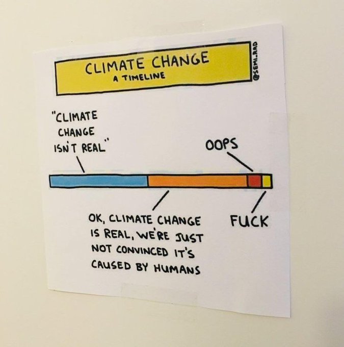 Rainmaker1973's tweet photo. Climate change: a timeline 

[source, credit: Brendan Leonard, https://t.co/wSiKkasdZd] https://t.co/PXiqZc4CIZ