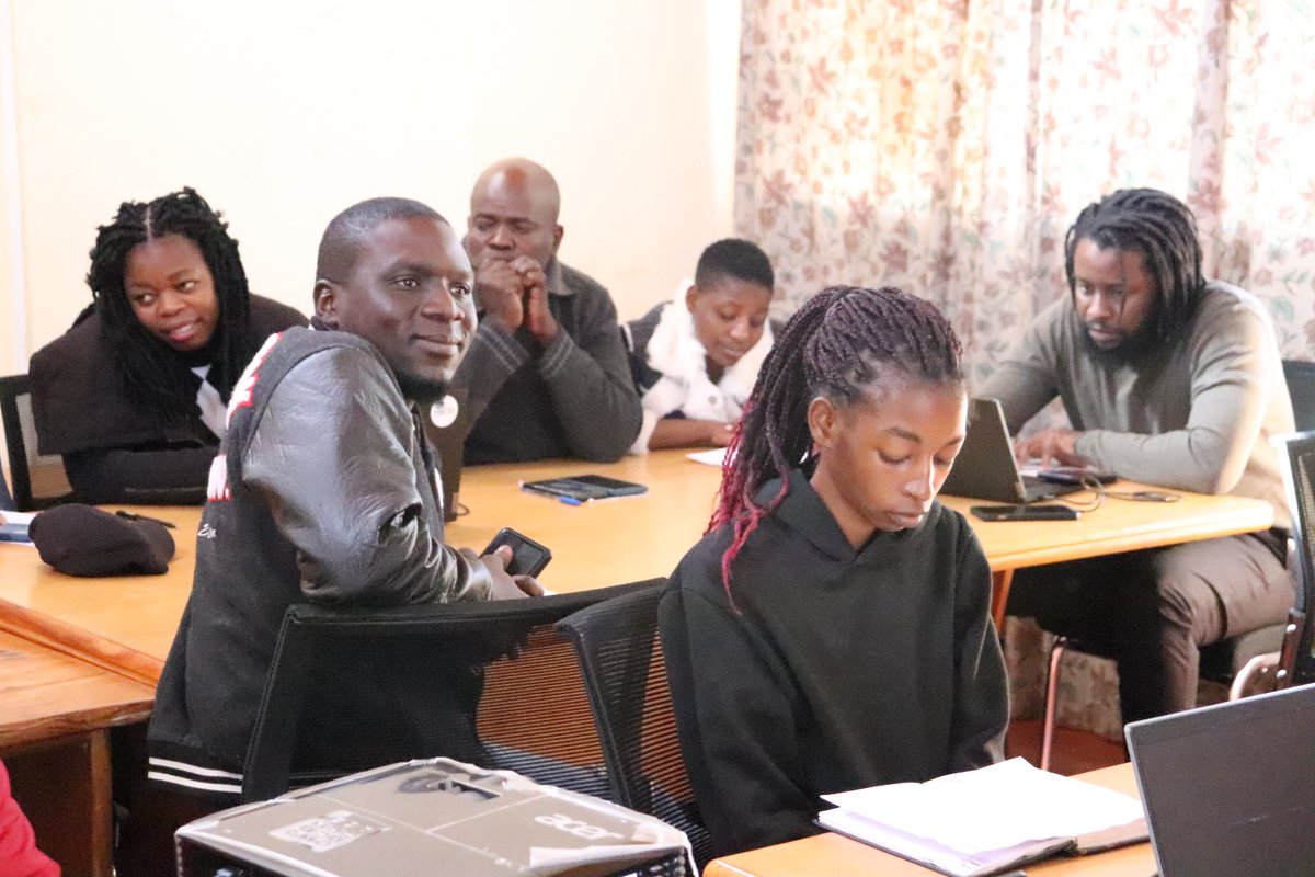 ActionAidZim's tweet photo. Are you moving with #digitilisation? It is time to reduce workload and tedious paperwork and adopt digital solutions. In this vein, @ActionAidZim is holding a training workshop on computer and mobile applications with its partners. #EmbraceDigital #ClimateJustice https://t.co/JI2fdy7ic4