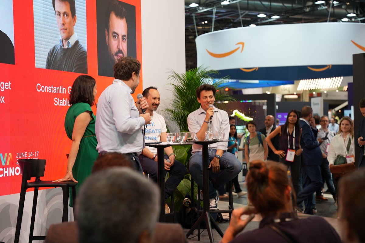It was a pleasure to speak with Flora Camp (<a href="/PwC/">PwC</a>) and Constantin Garreau (<a href="/playstables/">Stables</a> by @PMU) with <a href="/CarlosDiaz/">Carlos Diaz</a>  as moderator on a panel about "Building Trust in the Metaverse ecosystem: where are we today?"

Big thanks to <a href="/VivaTech/">VivaTech</a> and <a href="/PwC/">PwC</a>  teams for the opportunity

1/2