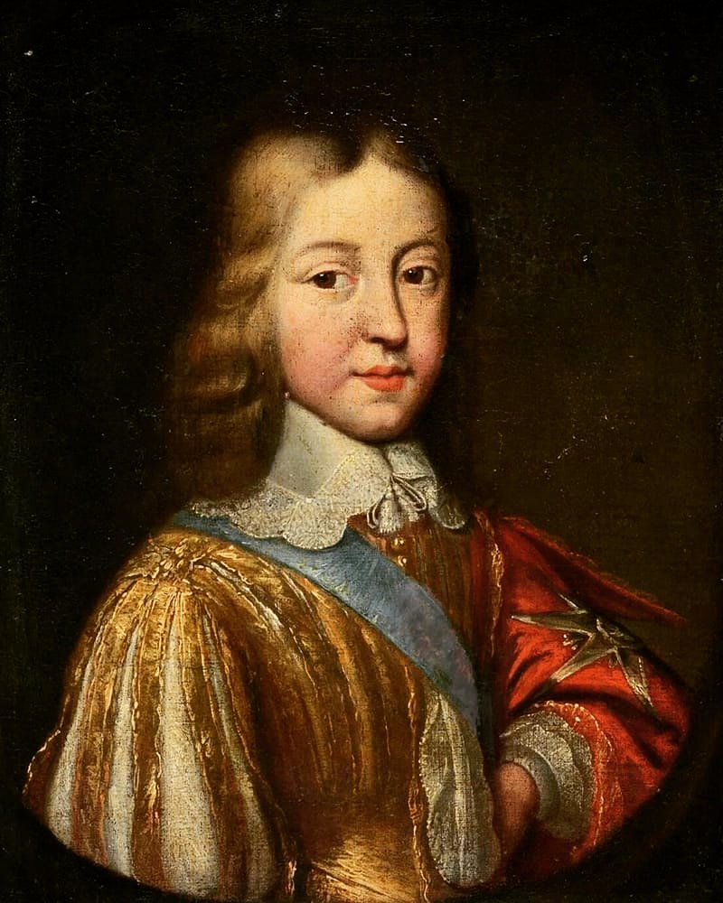 Justus Sustermans - Portrait of a young Louis XIV.
