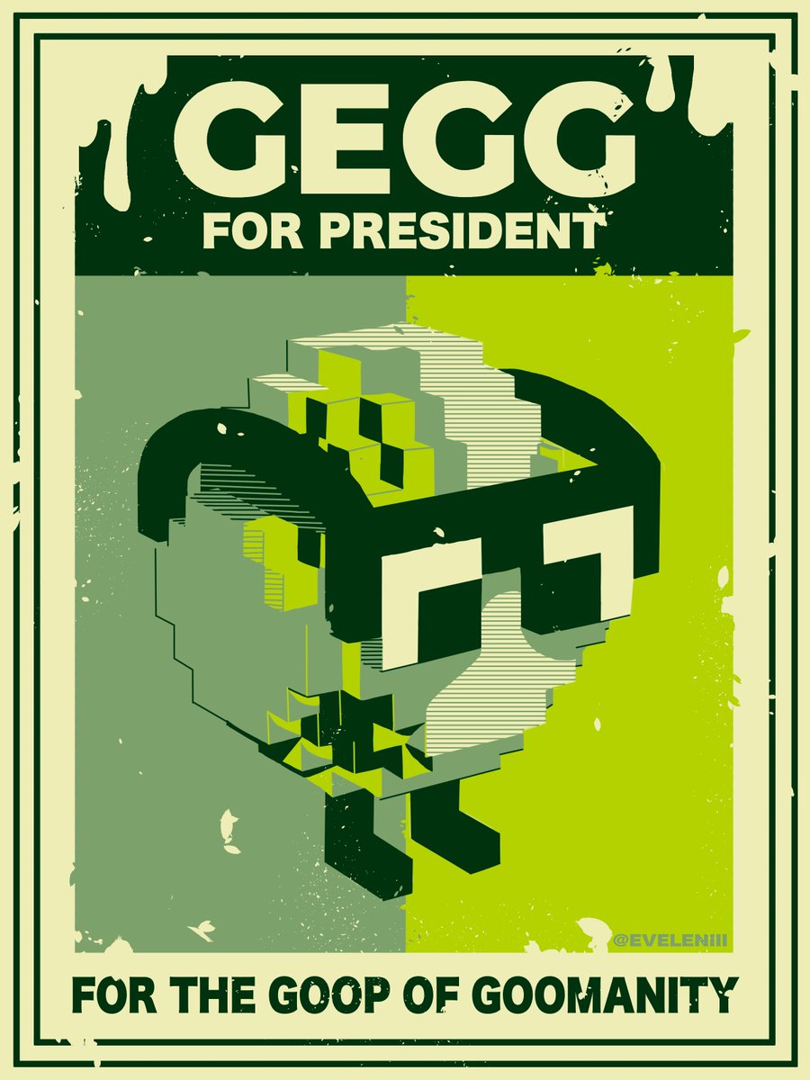 that's my president 🫡🫡🫡

#Gegg2023 #gegg #geggfanart #slimeciclefanart #qsmpfanart #qsmpelections #qsmp