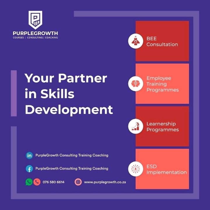 PurpleGrowth's tweet photo. PurpleGrowth is looking for strategic partners and sponsors in the areas: Enterprise and Supplier Development as well as Youth job readiness programmes.

For a discussion, please email info@purplegrowth.co.za or call/whatsapp 076 580 6614

#economicgrowth #enterprisedevelopment https://t.co/wIG0J2a5uM