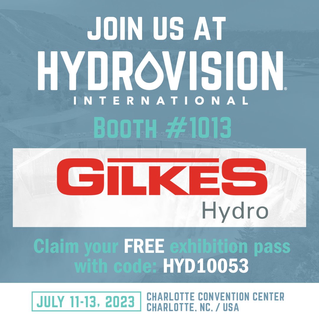 Our Hydro team will be at Hydrovision in a few weeks, ready to answer any questions you have about your existing or planned small hydro projects.

xpressreg.net/register/hydv0…
#hydropower #RenewableEnergy #CleanEnergy #HV23