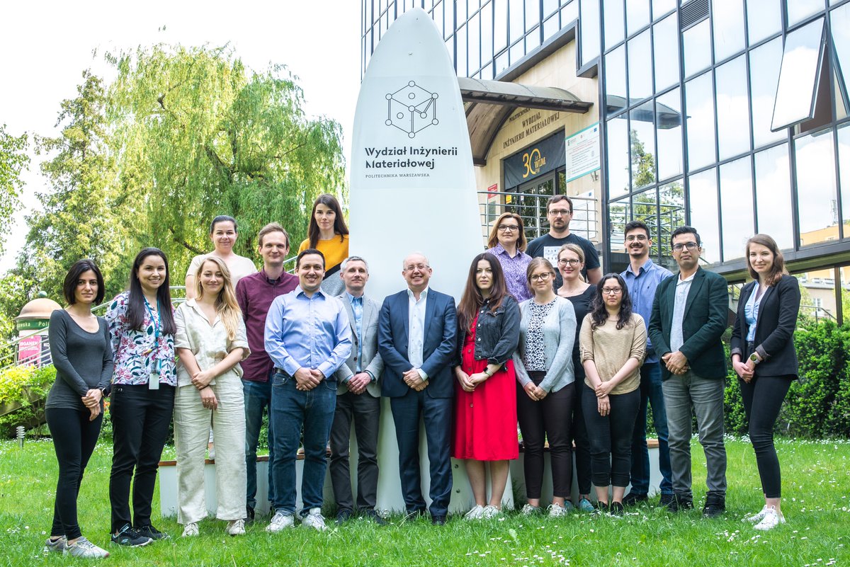 BioMaterials Group (@biomaterialsg) on Twitter photo We are happy to share our new group photo! It was definitely time to take a new shot, and here wo go. 
If you want to know more about us and our team, you can visit our page: bio.materials.pl/team/
#BioMaterialsWUT #research We are happy to share our new group photo! It was definitely time to take a new shot, and here wo go. 
If you want to know more about us and our team, you can visit our page: bio.materials.pl/team/
#BioMaterialsWUT #research