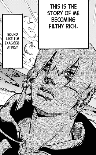 jojosstash's tweet photo. I really like what Araki is doing with Jodio Joestar's character. We are 5 chapters in and there is already so much room to explore and develop. And exciting developments are being set up right now like Rohan telling him to not trust his friends.

So in short, Araki is cooking🔥 https://t.co/buTR6y3VNu