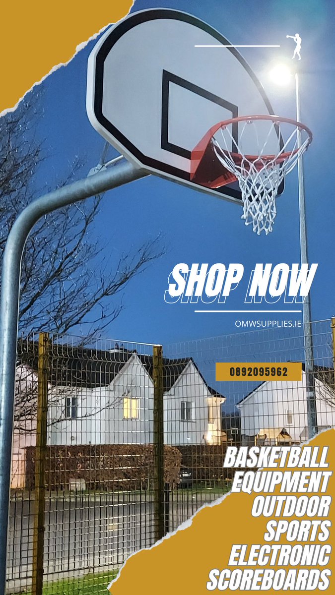 Shop our wide variety of sports and educational equipment on omwsupplies.ie!
#basketball #basketballireland #basketballseason #basketballhoops #sportsequipment #sports #outdoorsport #schoolsports
