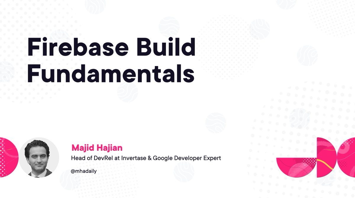 Majid Hajian π (@mhadaily) on Twitter photo π My most comprehensive course that I have ever created, is live on <a href="/pluralsight/">Pluralsight</a> now!
π Dive into <a href="/Firebase/">Firebase</a> Build services across 13 modules & over 7 hours :
β
Authentication
β
Firestore
β
Extensions
β
Functions
β
Storage & Hosting
β
& more!
π pluralsight.com/courses/firebaβ¦ π My most comprehensive course that I have ever created, is live on <a href="/pluralsight/">Pluralsight</a> now!
π Dive into <a href="/Firebase/">Firebase</a> Build services across 13 modules & over 7 hours :
β
Authentication
β
Firestore
β
Extensions
β
Functions
β
Storage & Hosting
β
& more!
π pluralsight.com/courses/firebaβ¦