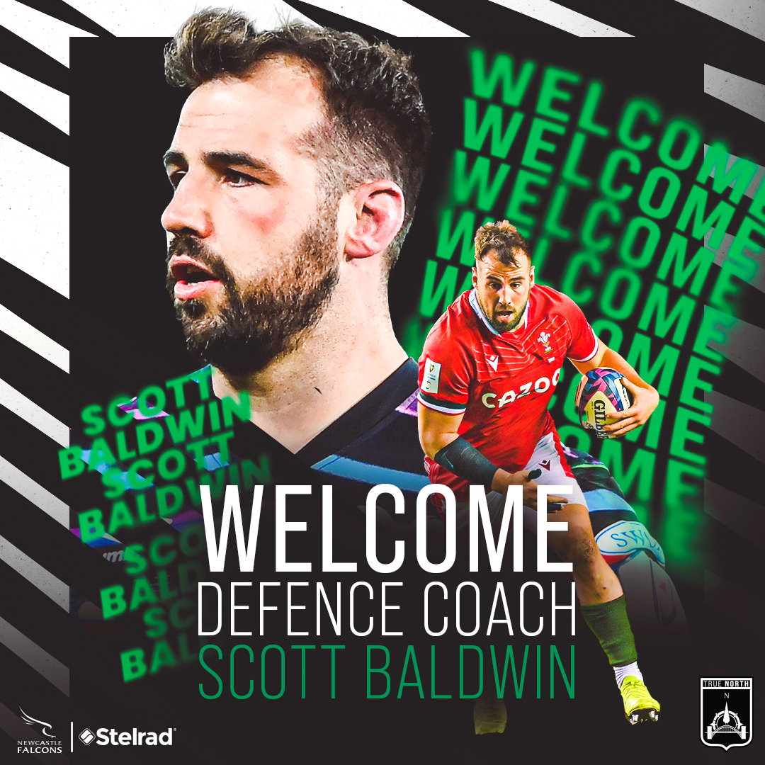 𝙒𝙀𝙇𝘾𝙊𝙈𝙀, 𝙎𝘾𝙊𝙏𝙏!

Wales hooker Scott Baldwin will complete Newcastle Falcons’ staff for the new season after signing up as defence coach.

The 34-year-old Osprey has retired from playing to focus on his new role.

Welcome aboard @ScottBaldwin2!

newcastlefalcons.co.uk/news/story/Sco…