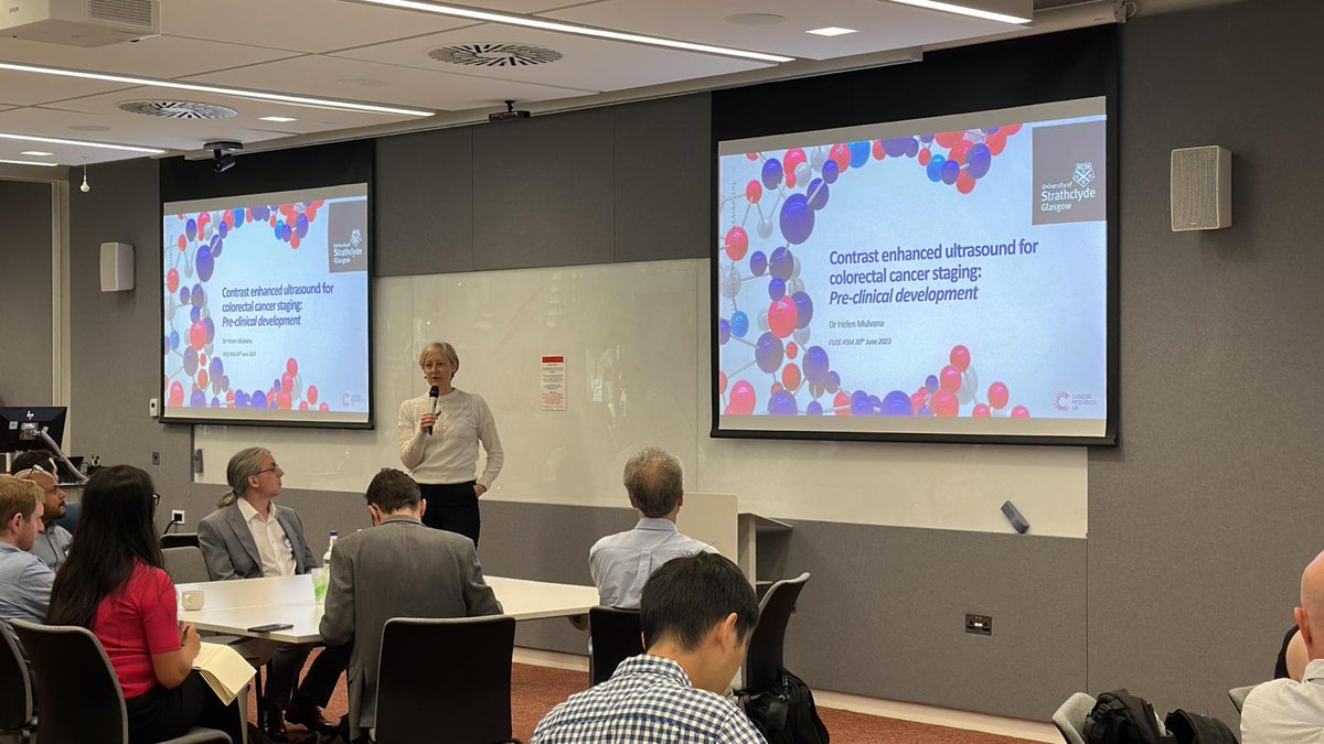 Excited to introduce one of our academic presenters, Dr Helen Mulvana, whose research focuses on the application of ultrasound in biomedical field. Her work is important in the earlier diagnoses and treatments. Come along to learn more about this exciting field. #FUSEASM23