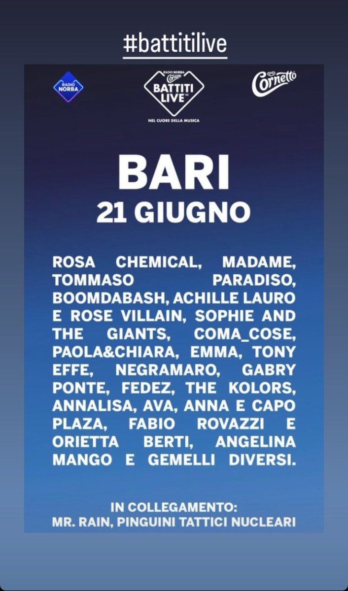 Oggi conferenza stampa e domani si ✈️, un in bocca a lupo SPACCATE!!✌🏻✌🏻🎉🎉💃🎶🤟🤟💥💥
#battitilive
#elisabettagregoraci
@PollioMariasole 
@Alan_Palmieri 
@radionorba