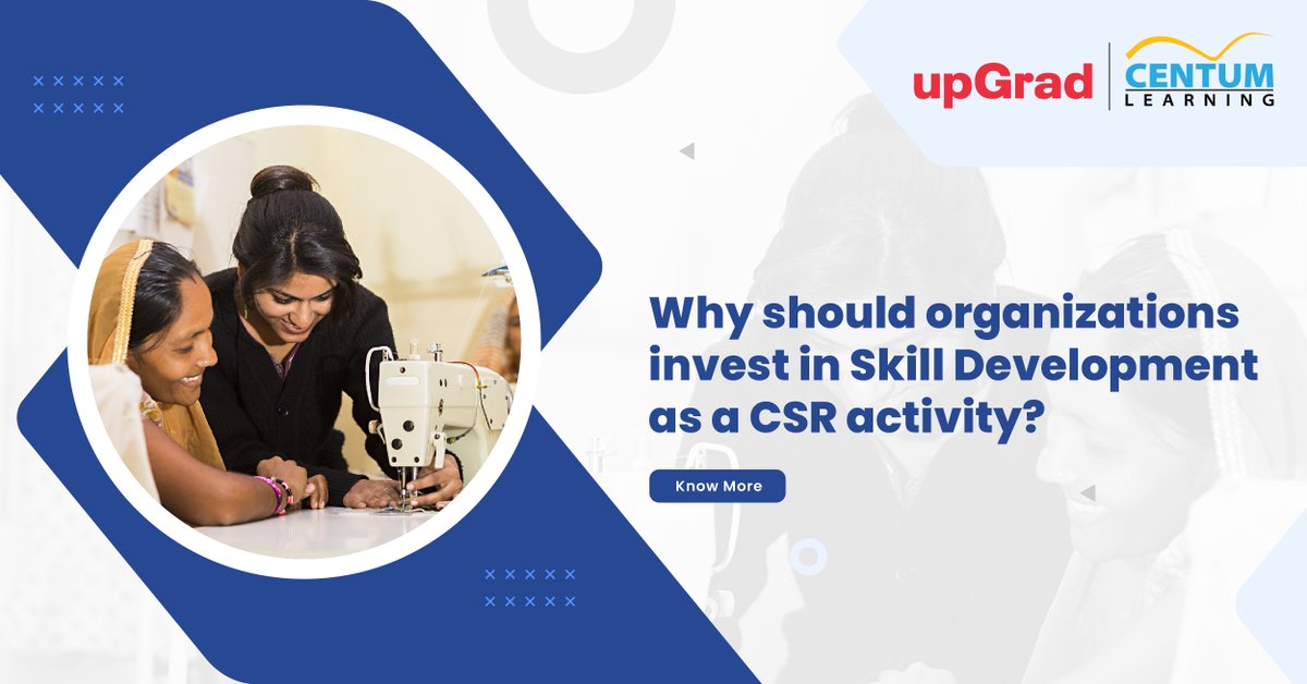 CentumLearning's tweet photo. Discover how organizations can drive positive change by investing in skilling initiatives, creating active contributors in the nation-building process: https://t.co/7TAwcs24Oq
#SkillCapitalOfTheWorld #TransformingIndiaThroughSkills #CSRforSkillDevelopment #SkilledIndiaMission https://t.co/KBpkdktC1A