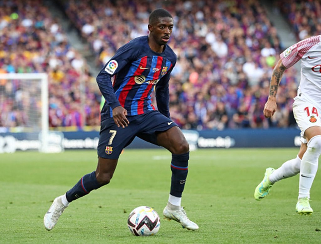theberneese's tweet photo. I’m yet to see a player with no weak foot like Dembele, he has so much power and accuracy with both feet…completely chaotic ngl https://t.co/AQgYBOw2St