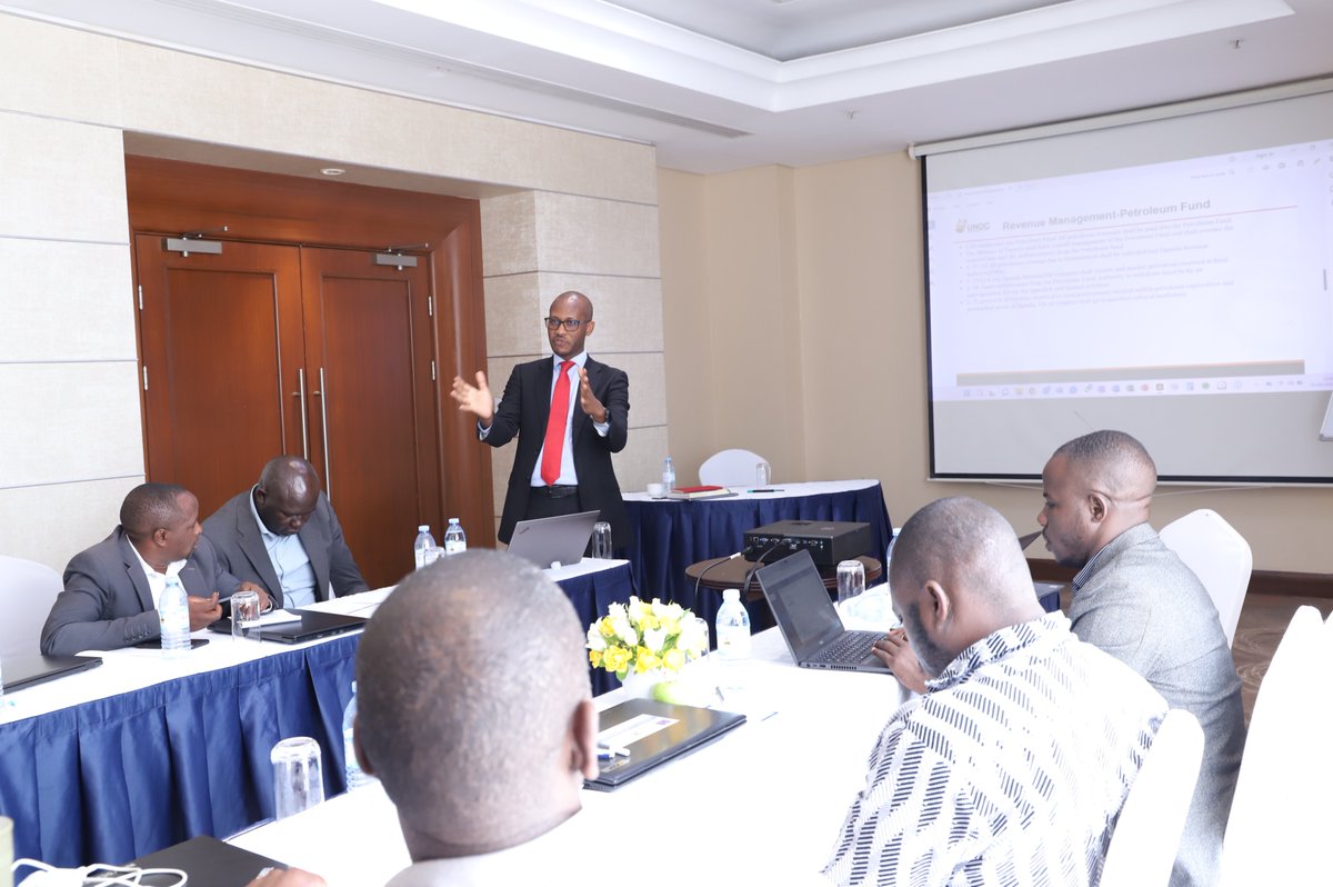 As <a href="/UNOC_UG/">UNOC</a>, our interest is to make profits on behalf of the government from the Petroleum sector and we look at ourselves as the 9bn US Dollar company over the next 25 years-Peter Muliisa-Legal and Corporate affairs.
#Oilrevenuesug
