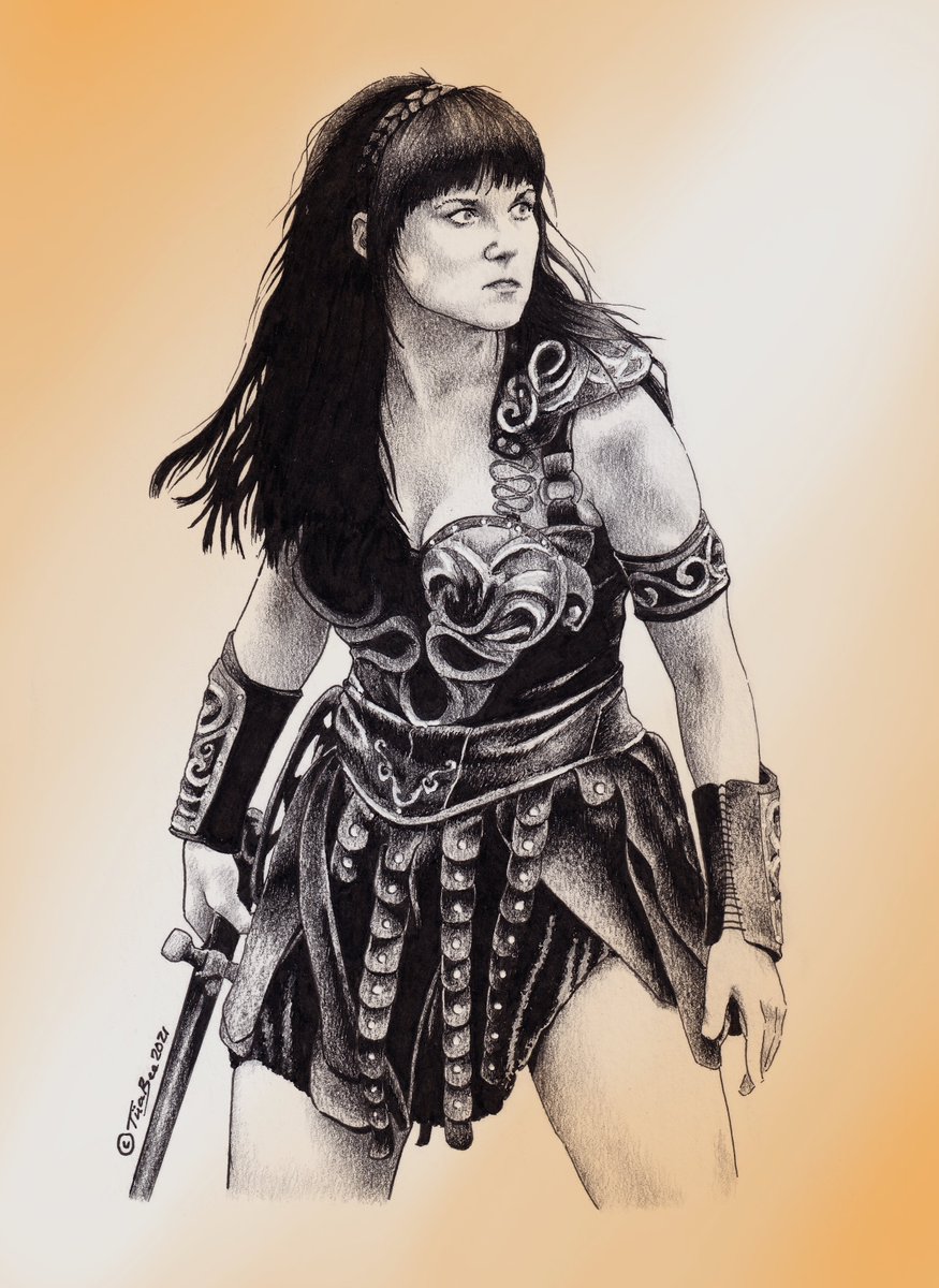 Crying out for a h....throwback.

#throwback #xena #lucylawless #fanartist