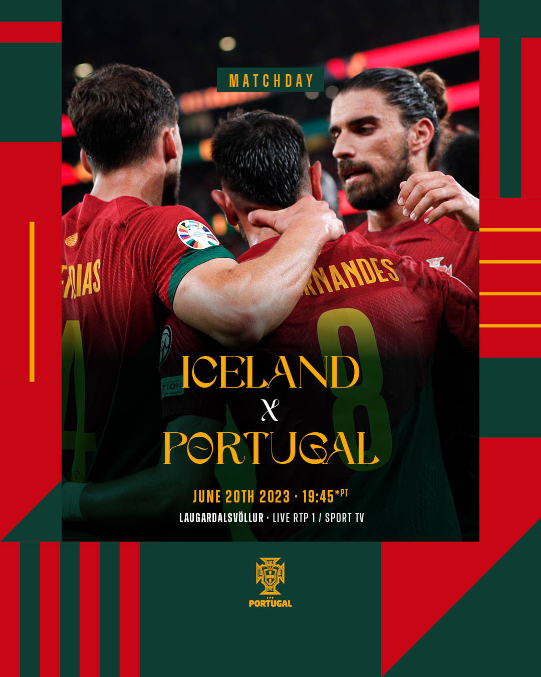 Seleções de Portugal - 🙌 ao alto! O 𝐕𝐢𝐤𝐢𝐧𝐠 português faz