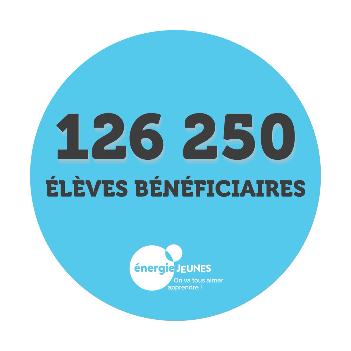 Avec nos volontaires, les enseignants et les partenaires privés et institutionnels, en 2022-2023, 126 250 élèves ont suivi notre programme. L'#association est fière d'accompagner encore plus de jeunes chaque année 💛 . Nous rejoindre ➡️ urlz.fr/lSSr #education #ESS