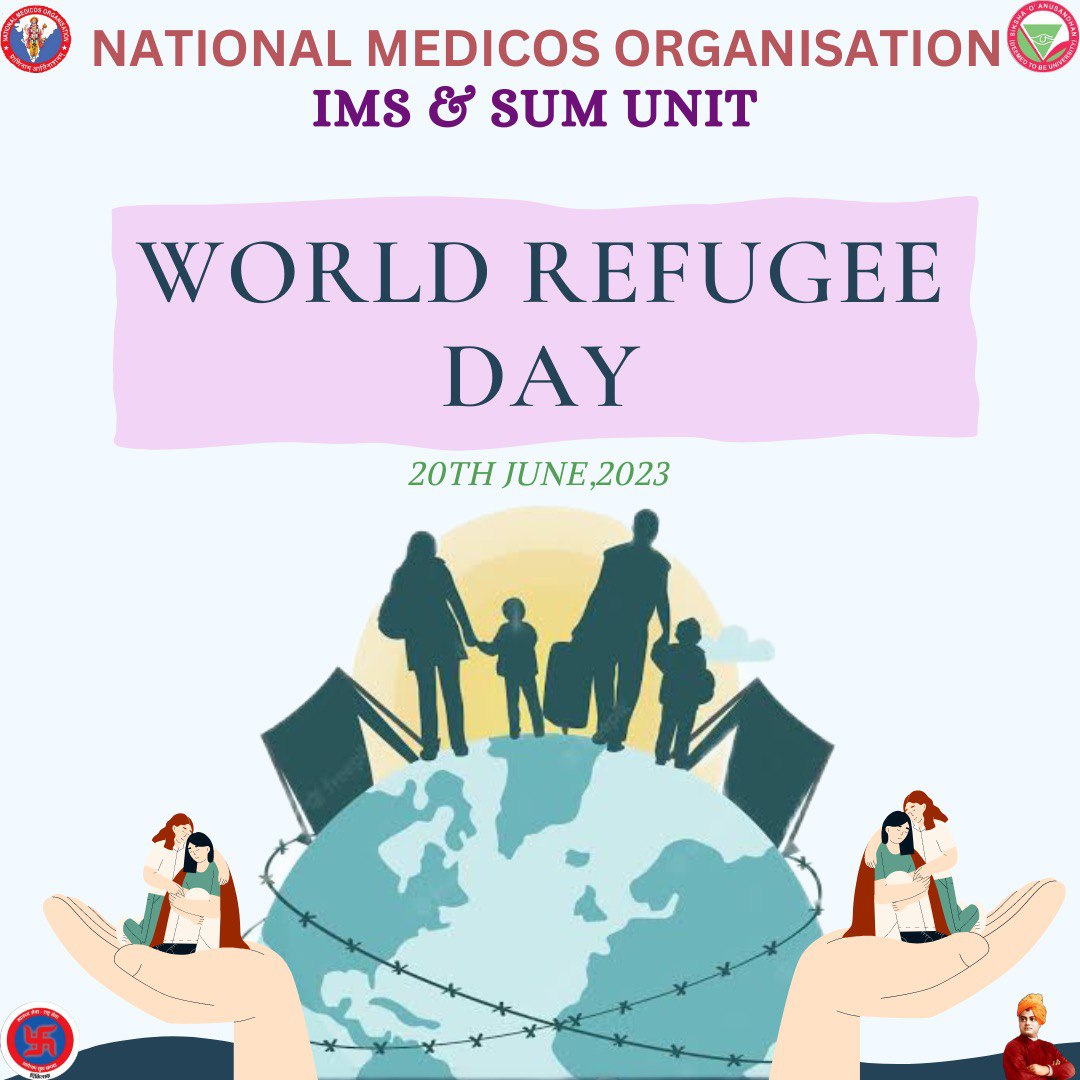 WORLD REFUGEE DAY.
World Refugee Day is celebrated annually on 20 June to create awareness about the challenges and difficulties faced by refugees.
The theme for this year's World Refugee Day is "Hope Away from Home."