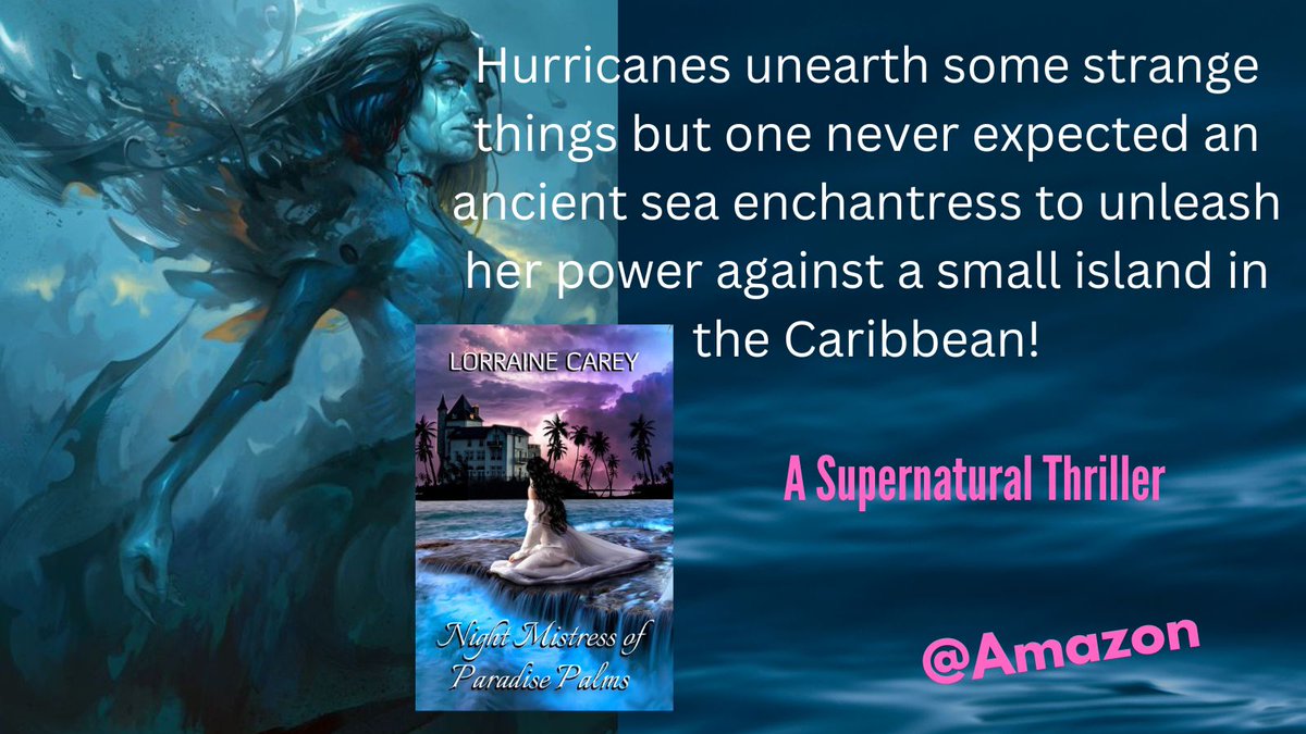 She was the Caribbean Queen as told in old legends, and she’s waiting to take you to another paradise—one that may claim your soul! Just book a stay at Paradise Palms in Grand Cayman.
#Supernatural #romance #thriller #GrandCayman amazon.com/dp/B09X4G9X3W