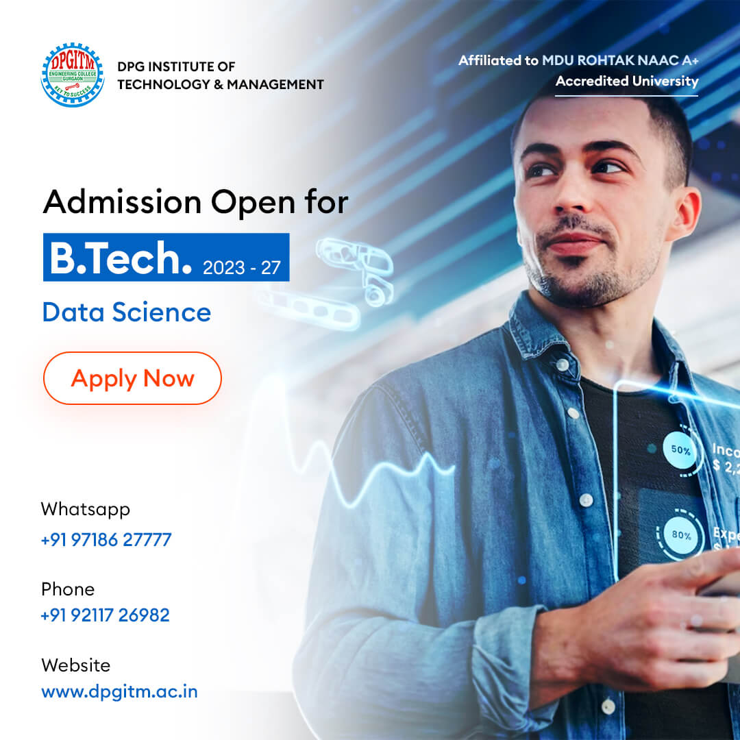 #Admissions for the 2023-2027 batch are now open. Apply now: dpgitm.ac.in

#admissions2023 #collegeadmissions #btech #admissionopen #bestcollegeingurugram #bestengineeringcollege #gurgaon