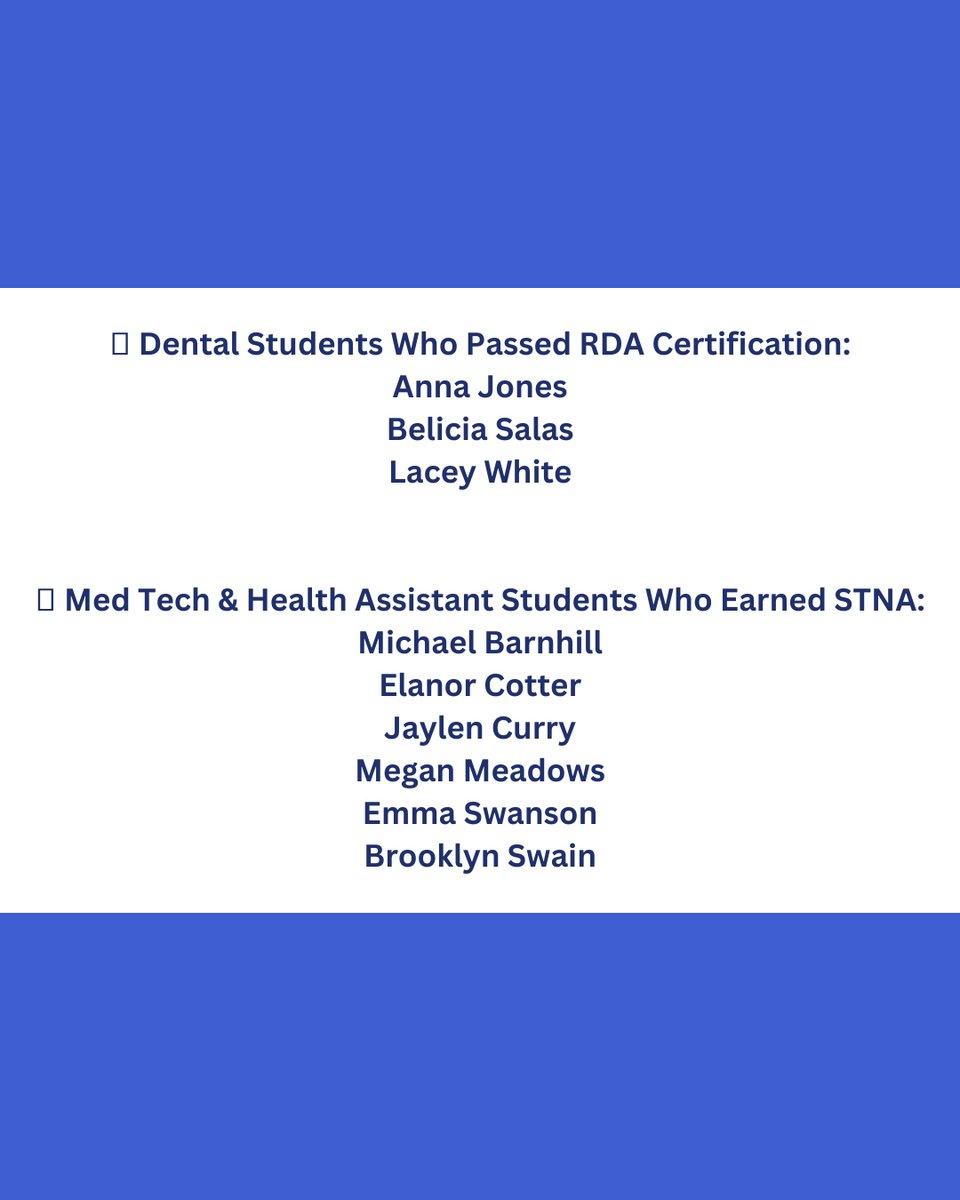 🌟 Pioneer Career and Technology Center’s Student Achievement reports for May and June are in, and several Ontario High School students excelled in their programs! 👏 We also want to recognize Kate Fetzer for being chosen as 2023 Student of the Month! 💙 💛 #TheWarriorWay