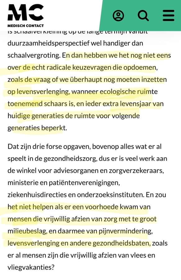 ZEG 'NEE' tegen Johan Mackenbach, emeritus hoogleraar maatschappelijke gezondheidszorg, Erasmus MC De grens is bereikt.👇