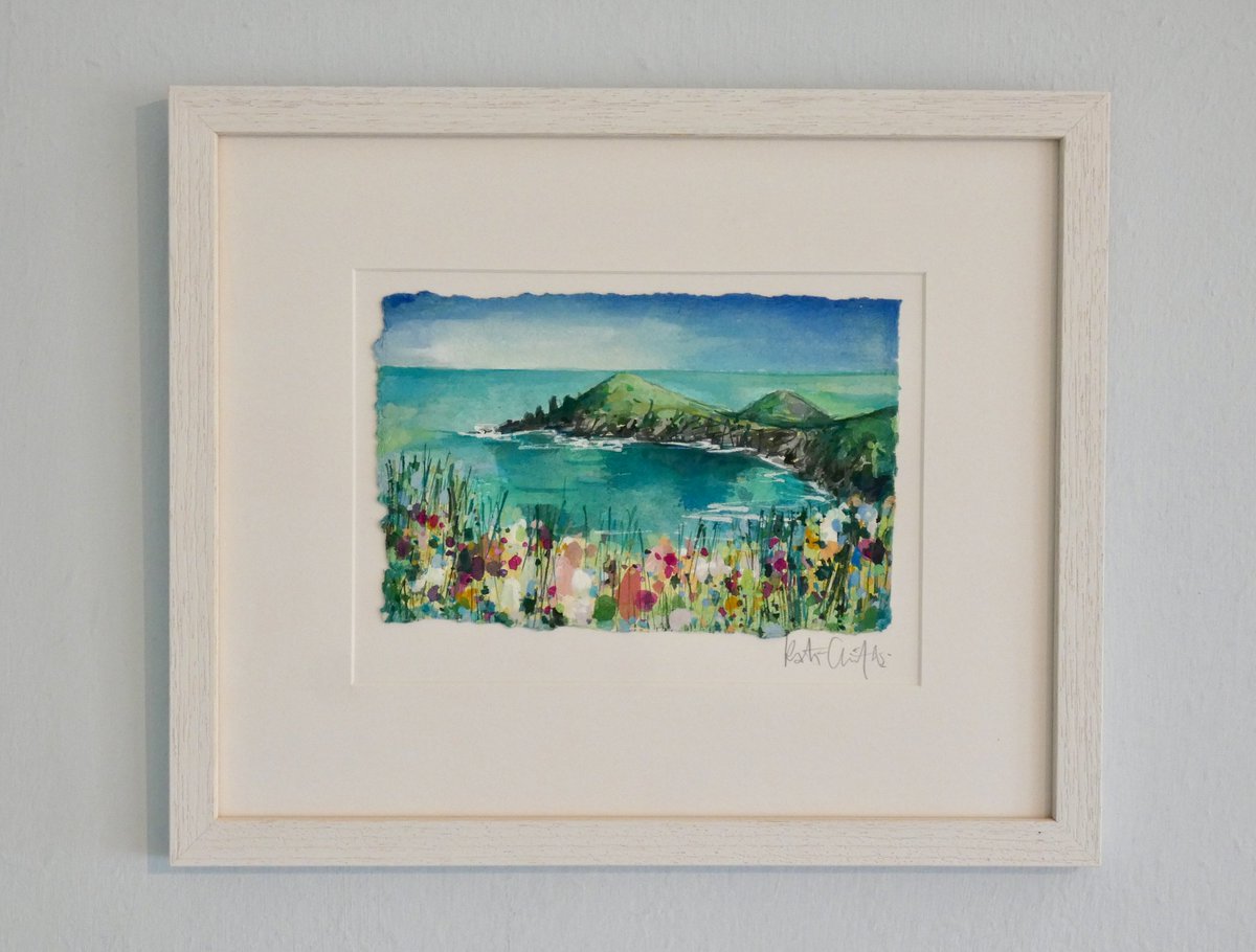 CliffsideKatie's tweet photo. 'Campions, The Rumps' lovely new addition to the Gallery today. Sometimes you just need a little one for that perfect spot ๐ธ #origonal #painting #TheRumps https://t.co/yWM1toSj34