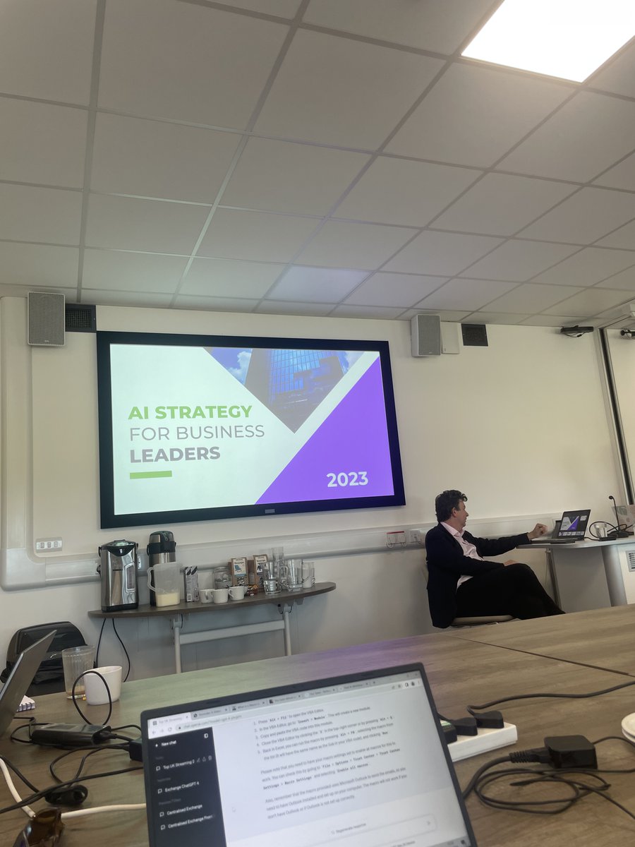 Our team members, Sam &amp; Tom are attending the 4-day #BuildWithAI course by @swcornwall
Gaining insights into Chat GPT and leveraging AI for business growth. Exciting times are ahead as we unlock new opportunities in the digital landscape! 💡 #AIinBusiness