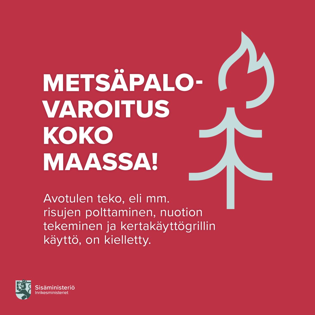 Sisäministeriö tweet media