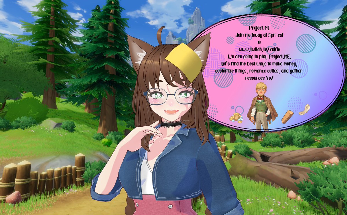 ZelfieVT's tweet image. Streaming some #ProjectME alpha today at 3pm est  &amp;lt;3