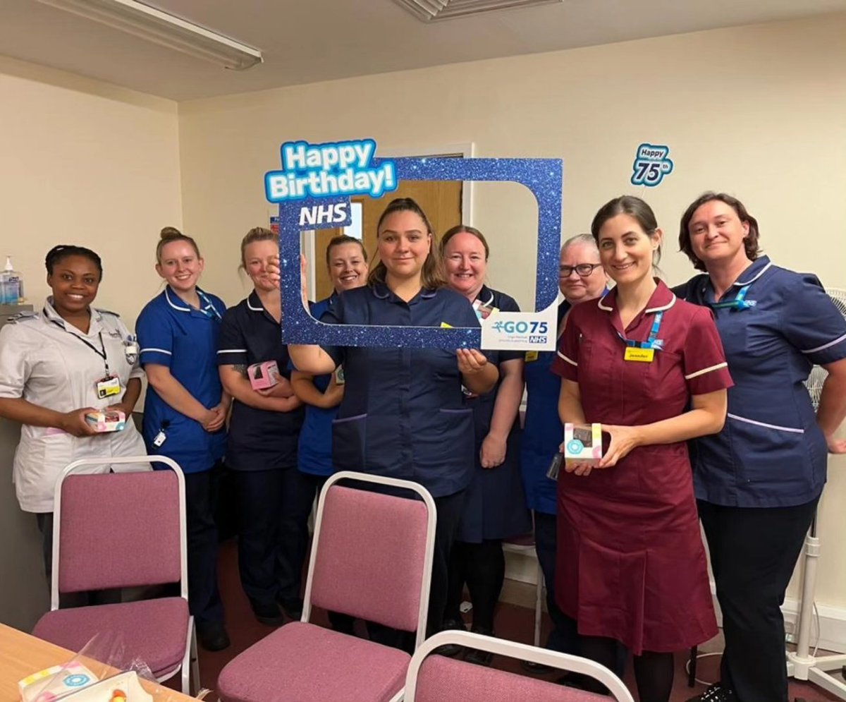 Celebrating our NHS 75th birthday in the next few weeks in partnership with <a href="/urgomedical/">Urgo Medical</a> 
We continued our 3 monthly base visits today to talk about learning from incidents and woundcare updates. So exciting to be able to share some upcoming projects with the team! @UrgoMedicalUK