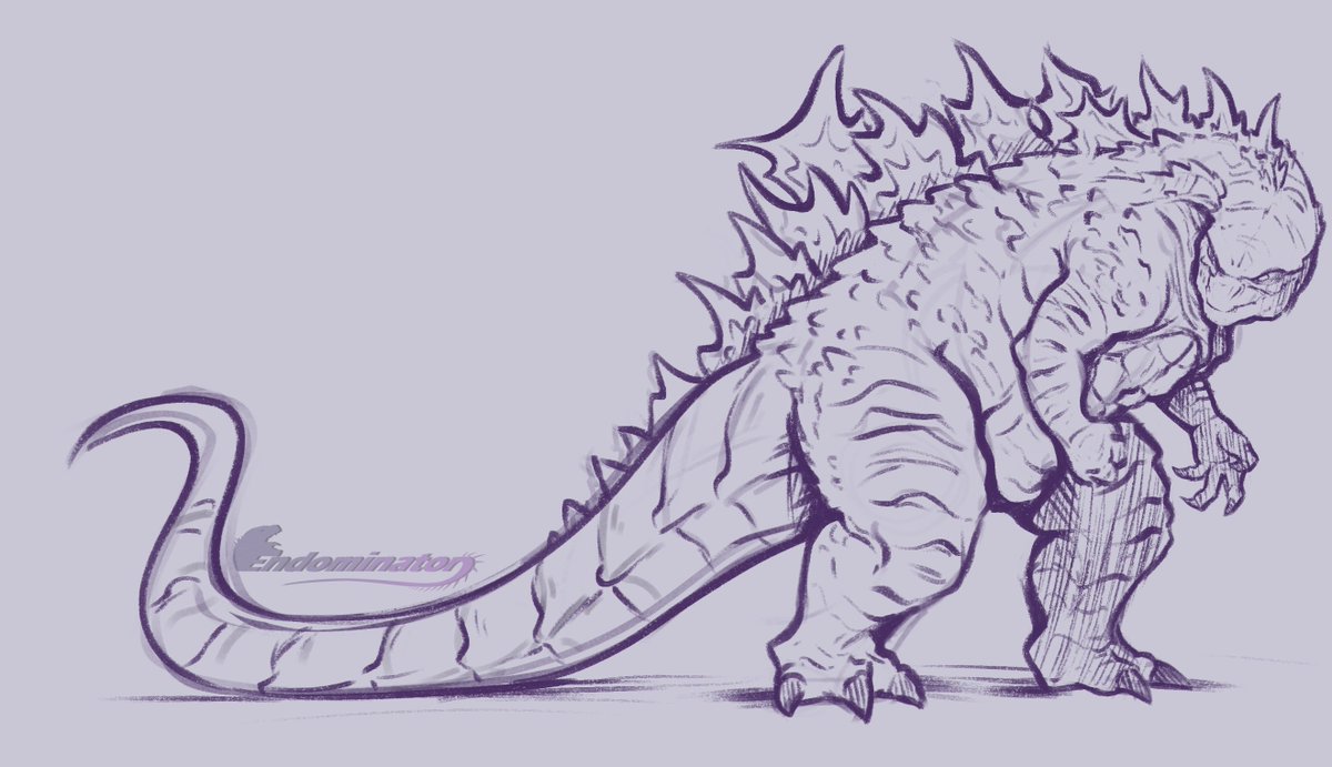 Just a simple sketch of the big G

#Godzilla #monsterverse #godzillaxkongthenewempire #ゴジラ #sketch #doodle