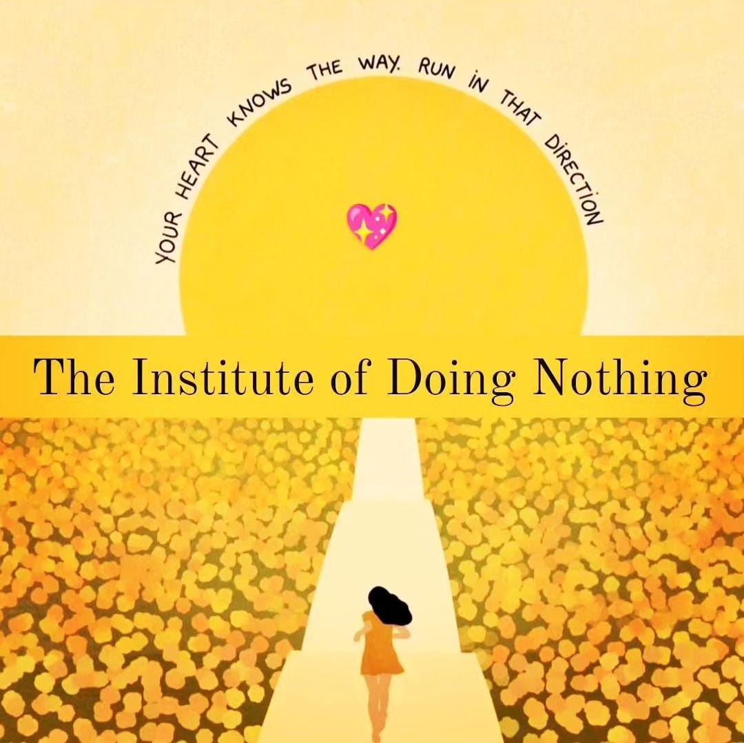 DoingNothingz's tweet image. #Aimlessness? Follow your heart!

💗 idn.sudesh.org
The Institute of #DoingNothing 

💕 #vegansudesh #digitalart #veganmumbai #bitcoins #heartbroken #heart_imprint #donothing #theosophy #sudeshfoundation #donothingclub

🥳 #instituteofdoingnothing
@WhatsApp📱8452036912