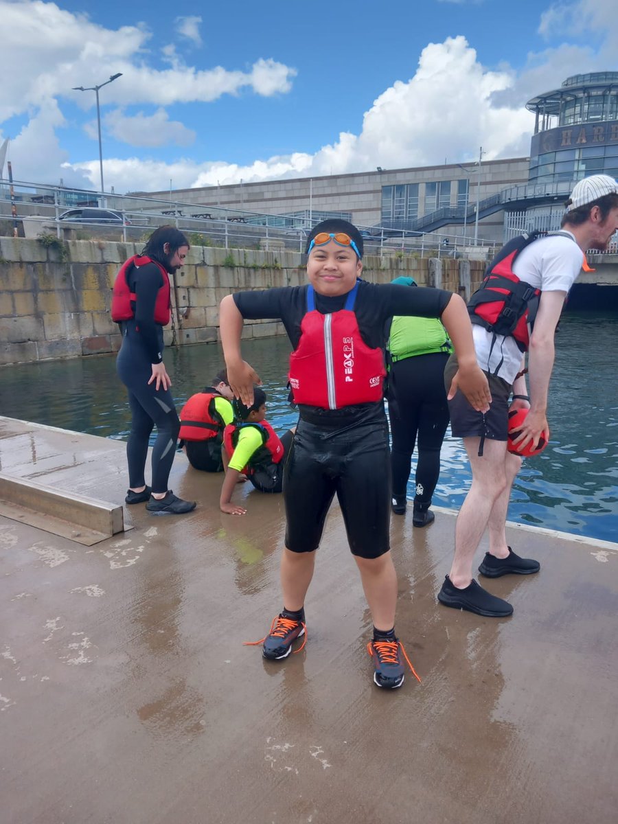 The Dlr SportsAbility Water Based Camps began this week. Over 80 children with additional needs access the water over 4 weeks with one to one support. <a href="/dlrcc/">Dún Laoghaire-Rathdown County Council</a> @Actconn <a href="/RSGYC/">Royal St. George YC</a>