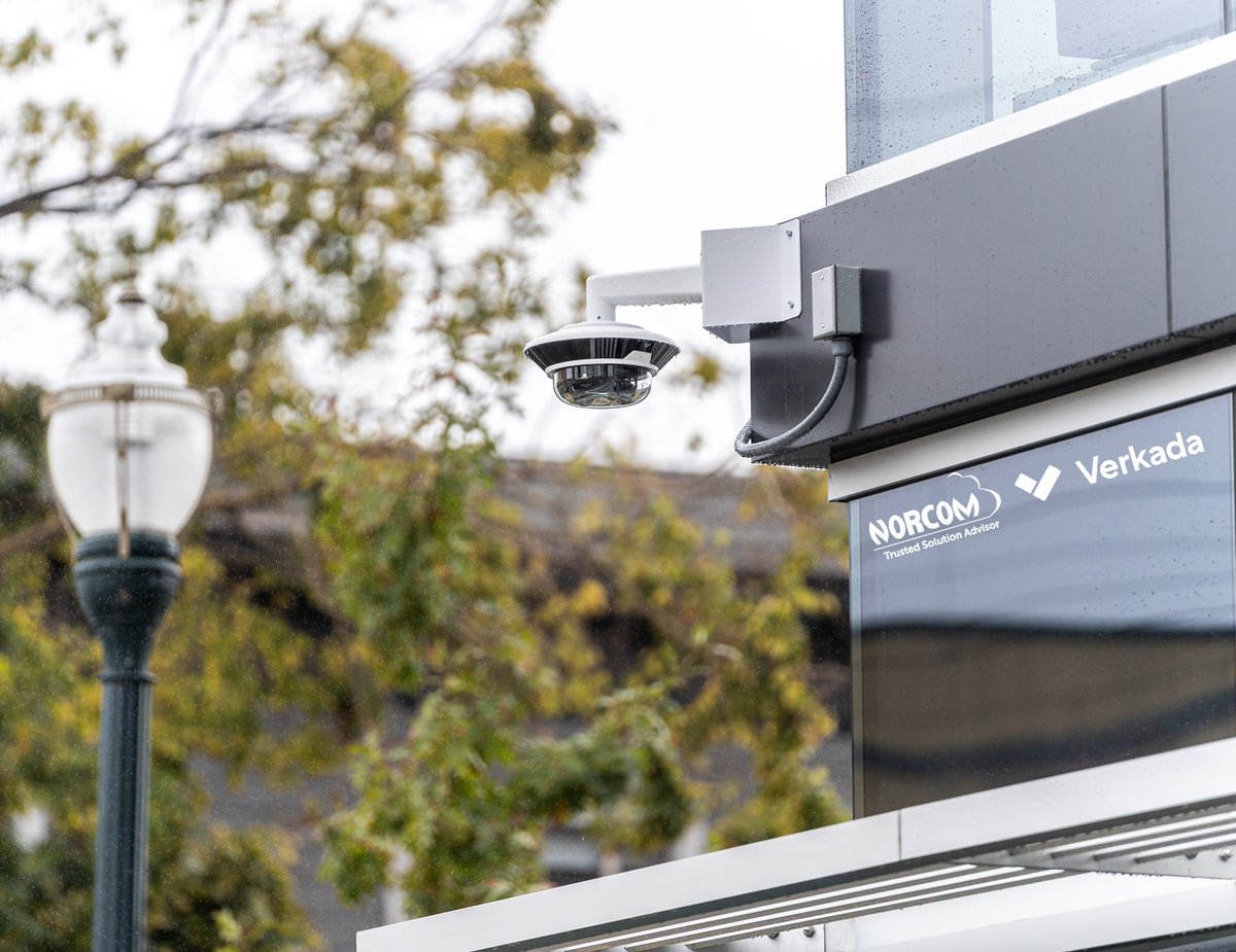 4️⃣ Independent Sensors, 1️⃣ Camera. Built to withstand extreme conditions, discover @VerkadaHQ's  CH52-E Multisensor Camera, which features 4 camera heads, providing unrivaled coverage from a single install point. Contact #NorcomSolutions today to see it in action. #videosecurity