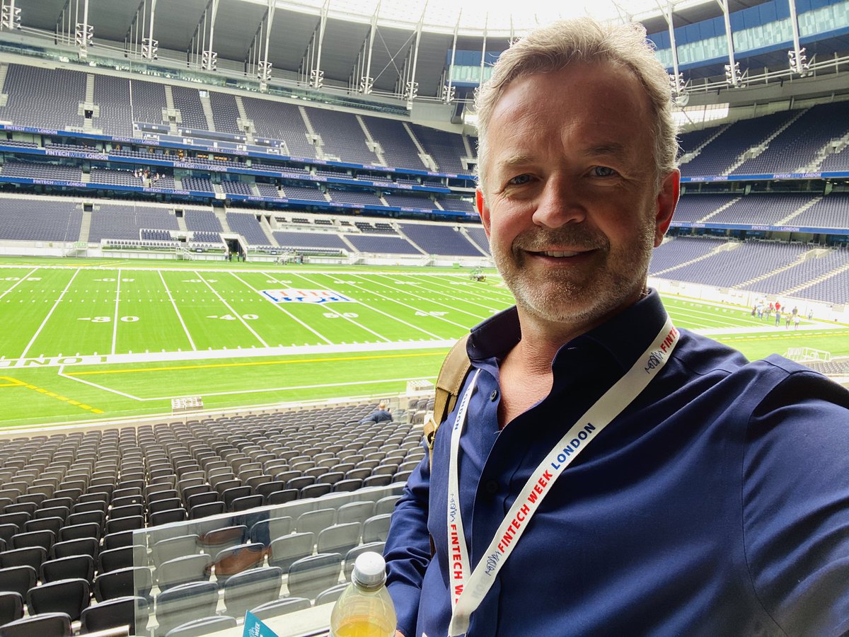 jamescwatson's tweet image. Great panel session at @FintechWeekLDN today (rather nice venue too with newly installed NFL pitch!) #VR #Metaverse #fintech $VRAR @GlimpseGroup