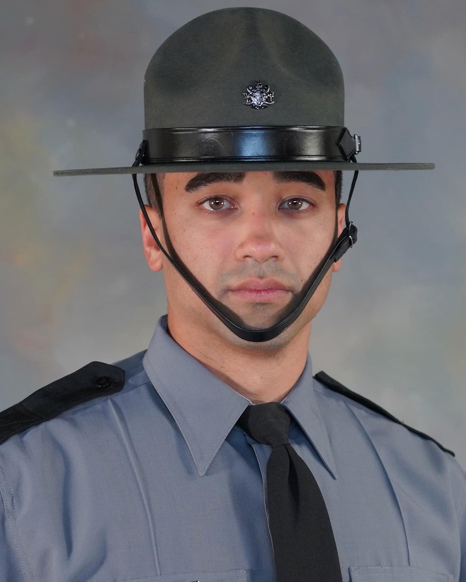 We extend our deepest condolences to the family, friends, and colleagues of Trooper Jacques Rougeau of the Pennsylvania State Police. On June 17, Trooper Rougeau was ambushed, shot, and killed in Walker Township.  @NatlTroopers @TheIACP @GLFOP @PADMVA @NLEOMF #HonorTheFallen