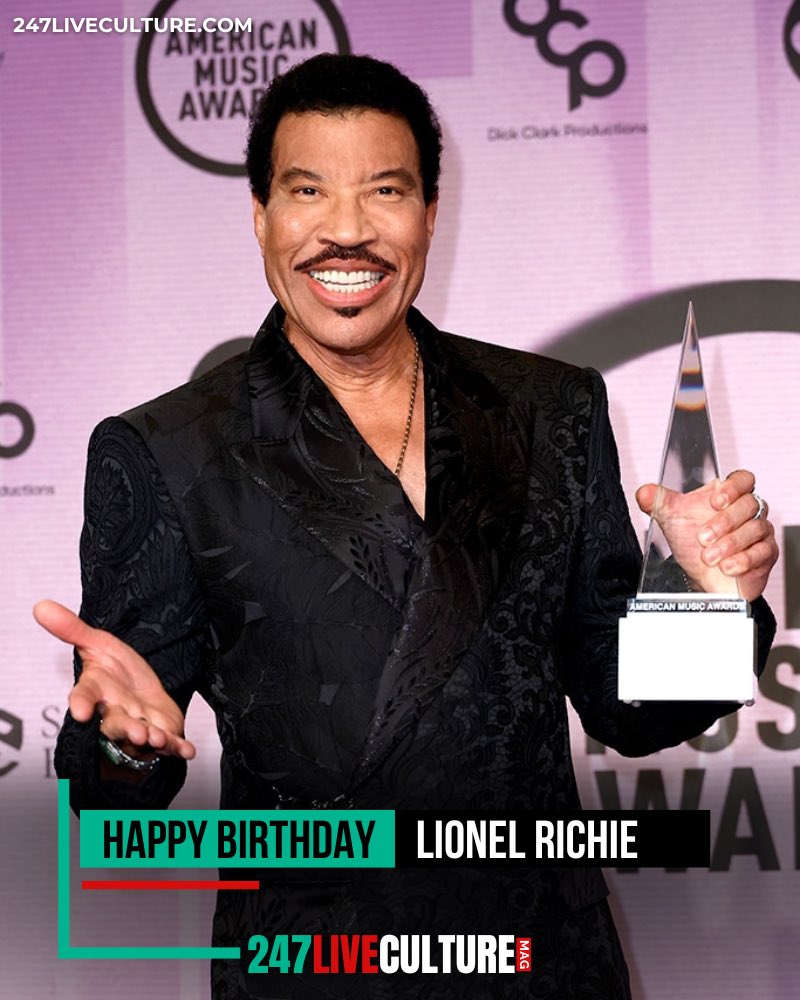 Happy birthday Lionel Richie, 74! 