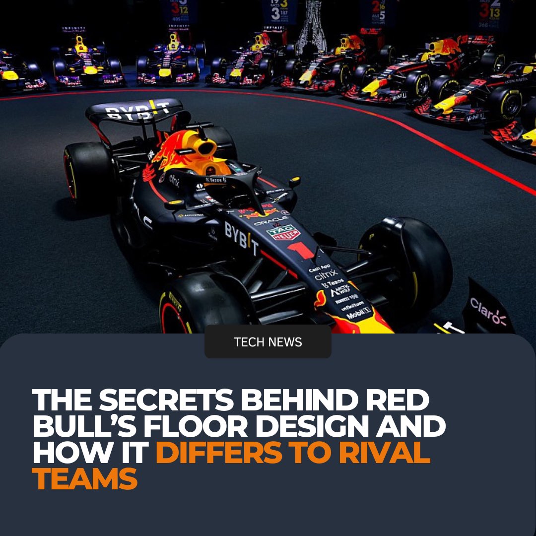 #TechTuesday Sergio Perez’s Monaco accidents two years in succession has given everyone a great opportunity to compare a feature of the Red Bull cars believed to be at the heart of their aerodynamic superiority: the underfloor.

#f1 #formula1 #redbullracing