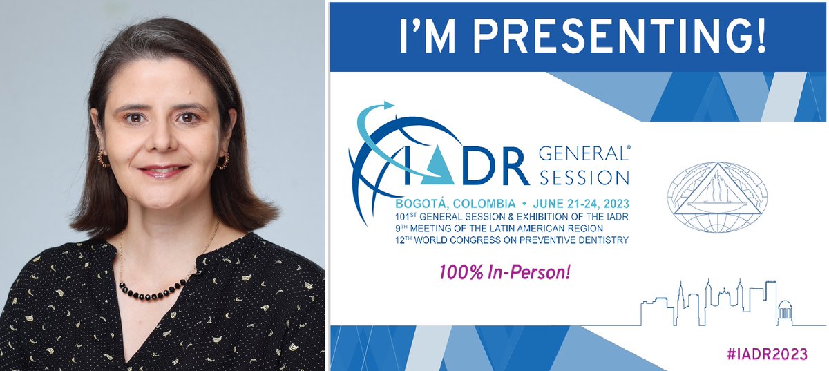 AndreittaEsc's tweet photo. I'm very proud to represent @USaskDentistry in #IADR2023 https://t.co/sWCXZKJCF0