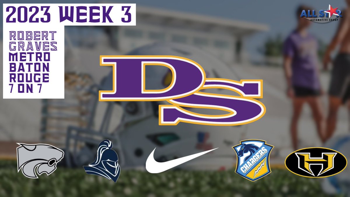 WEEK 3 OF THE ROBERT GRAVES METRO BR 7 ON 7 LEAGUE IS HERE! Tomorrow morning the gates of Yellow Jacket Stadium will be WIDE open as @CentralFight_FB @EHSBRAthletics @SHCCAMedia and @ChargersOline match up!  #MetroBR7on7